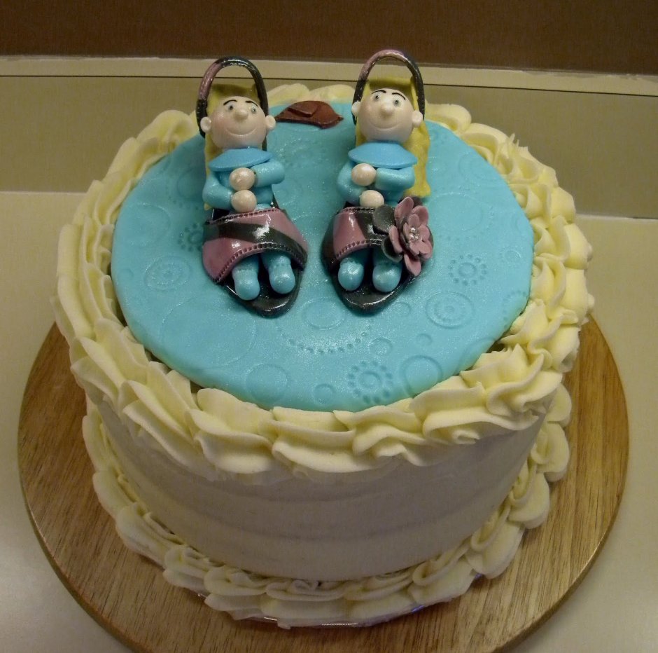 Торт для двойняшек женщин