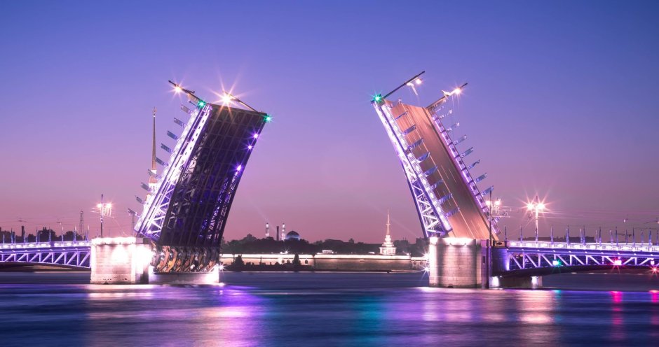 Мосты Санкт-Петербурга раскраска