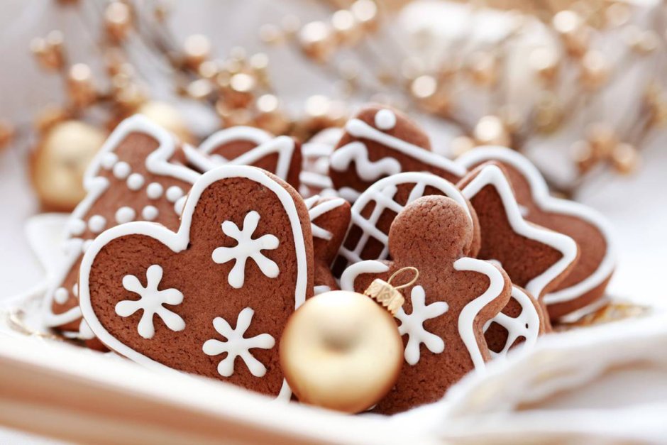 Рождественские Lebkuchen в Германии