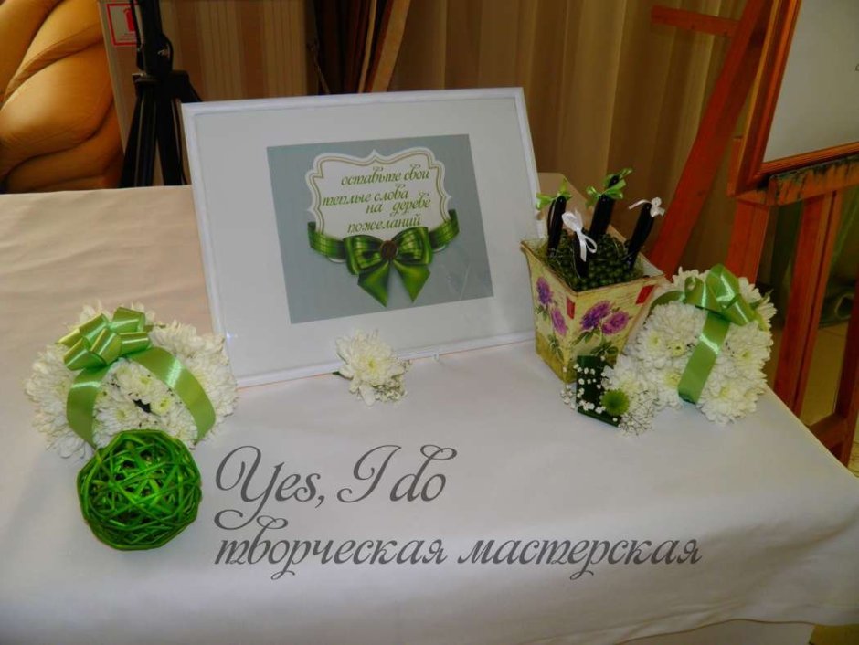 Поздравления с днем свадьбы зеленой
