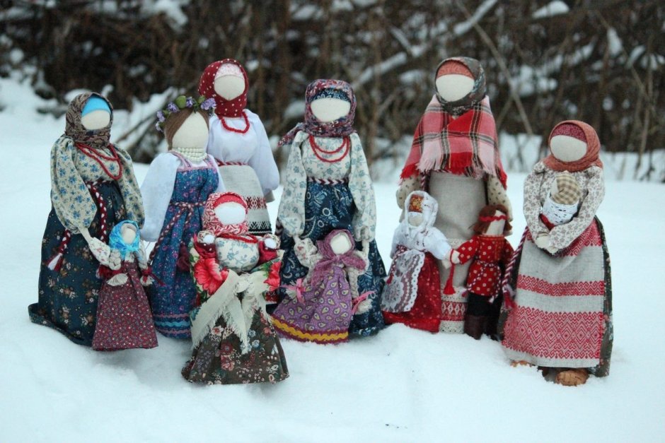 Куклы обереги славянские неразлучники