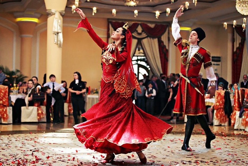 Грузия танец лезгинка