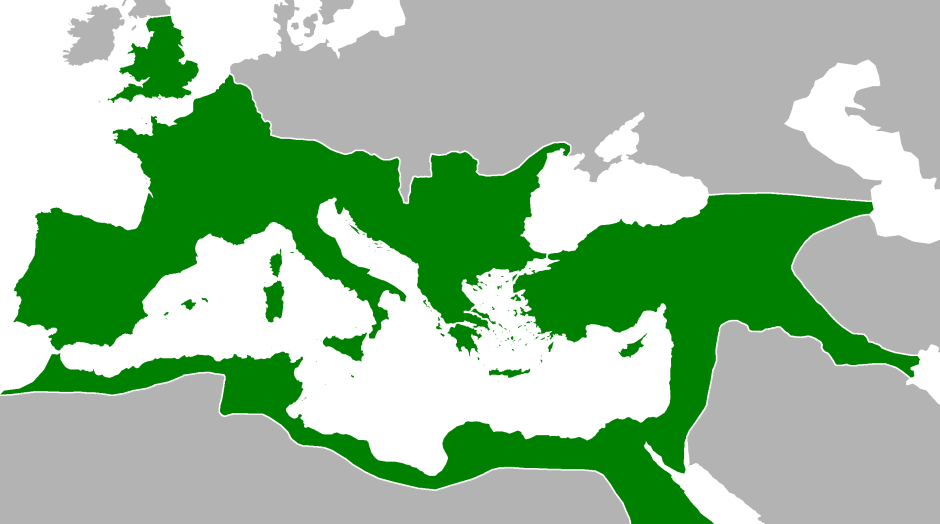 Roman Empire 117 ad