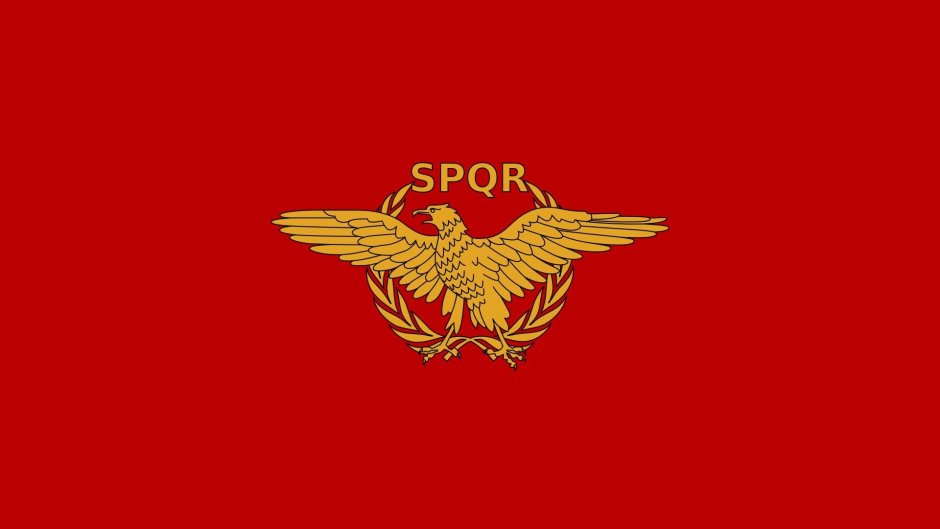 Орел римской империи SPQR