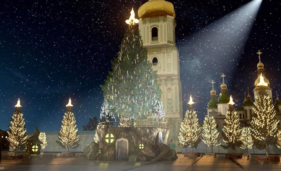 Главная елка Киева 2021