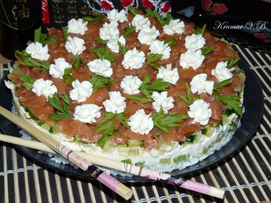 Салат-торт праздничный рецепты с фото