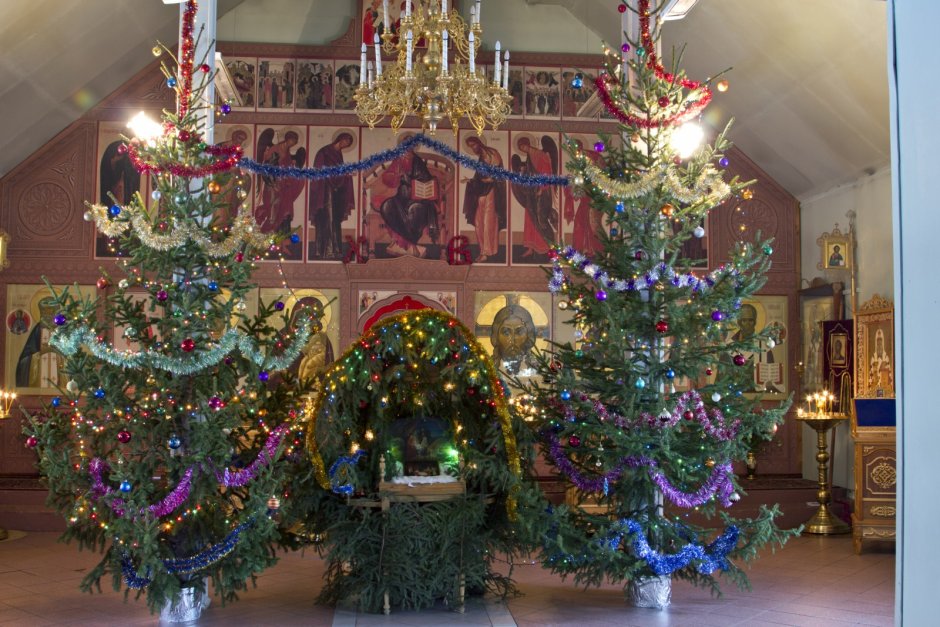 Рождественская православная елка