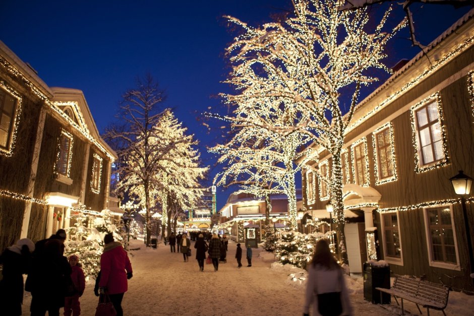Рождественская ярмарка в Осло