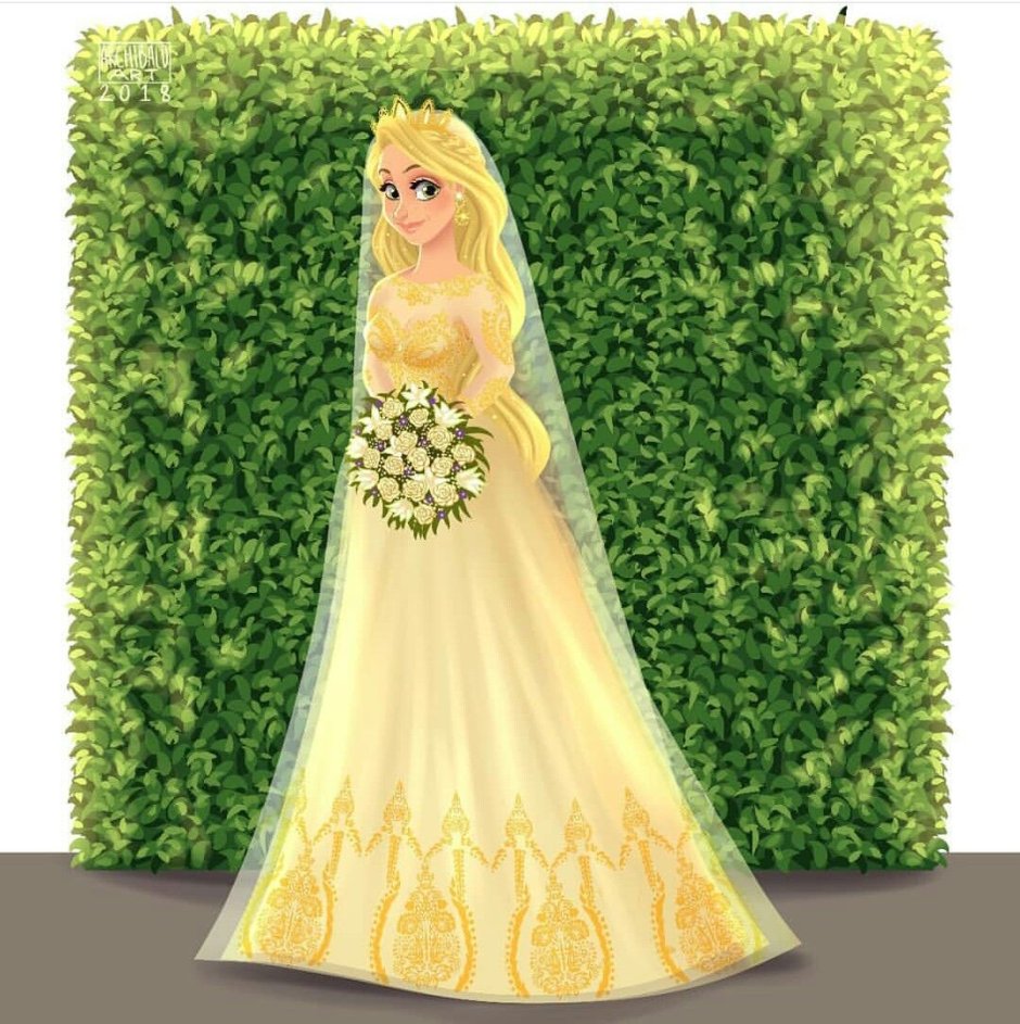 Принцесса Рапунцель невеста