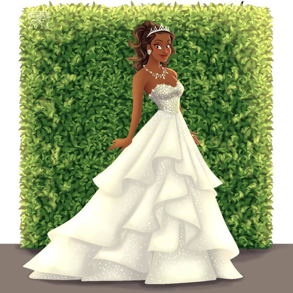 Тиана принцесса свадьба