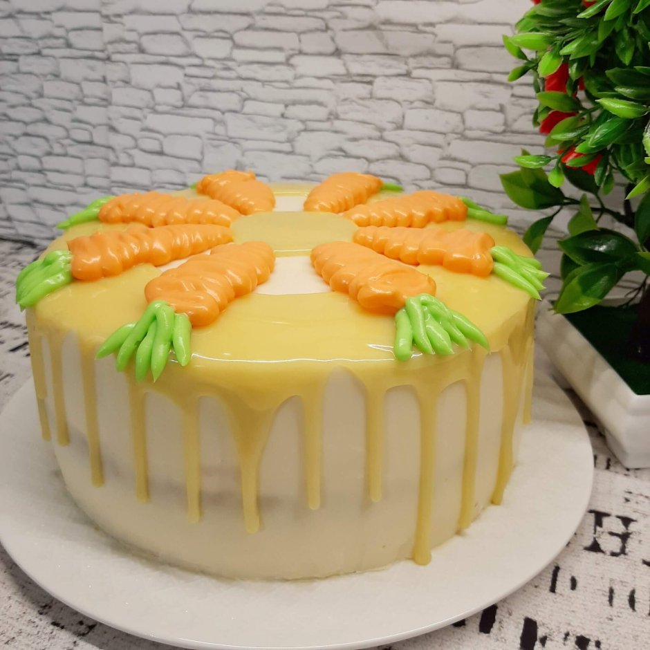 Морковный торт Марии беловой