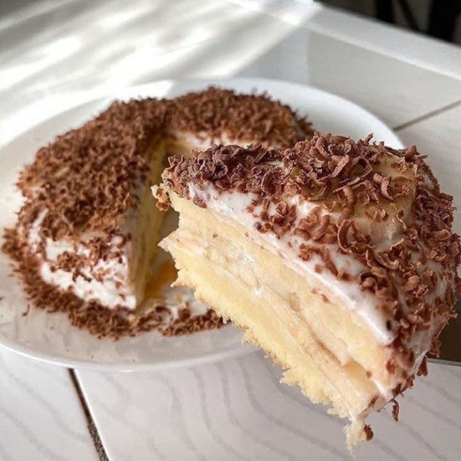 Бананово сгущенный торт в Самаре