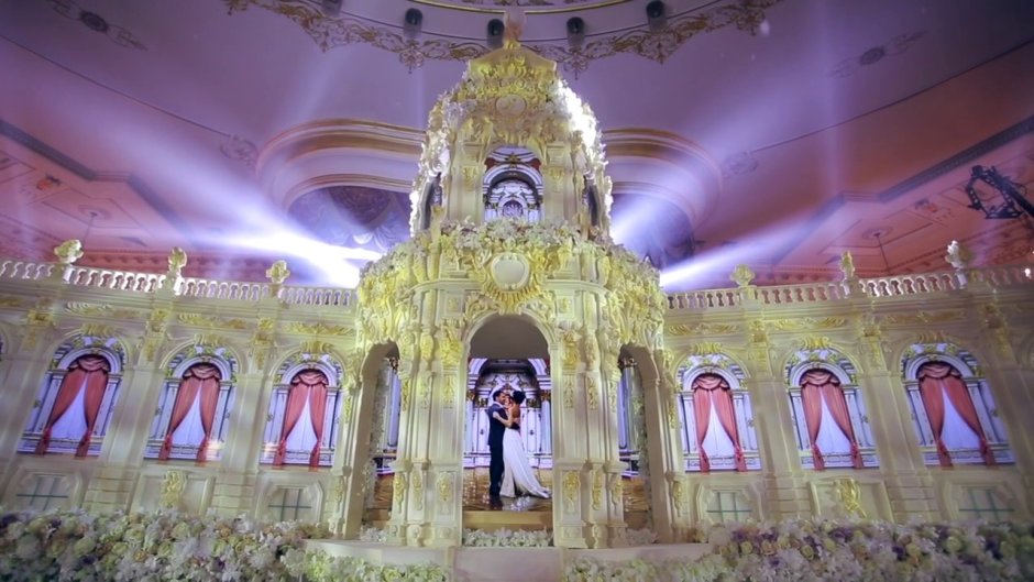 Самый большой торт Рената Агзамова дворец Цвингер