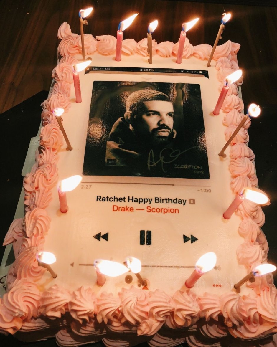 Эстетические торты на день рождения