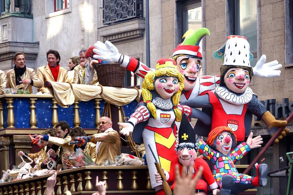 Кёльнский карнавал грим