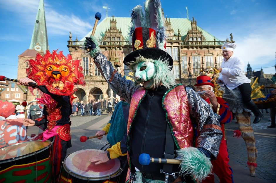 Бременский карнавал в Германии
