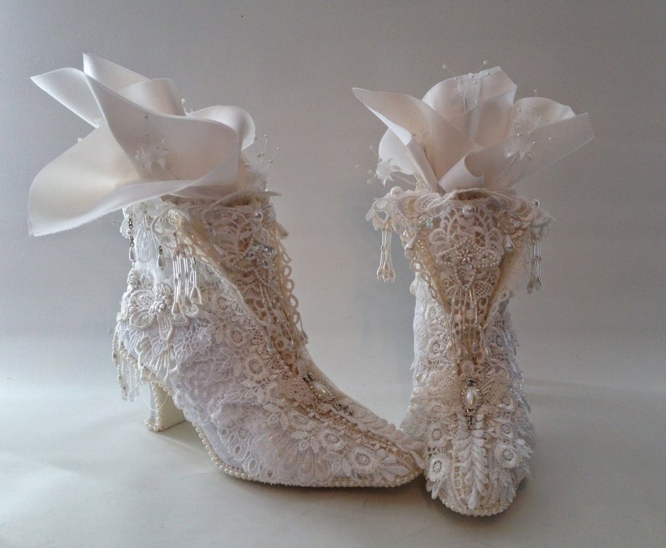Украшения для свадебных туфель