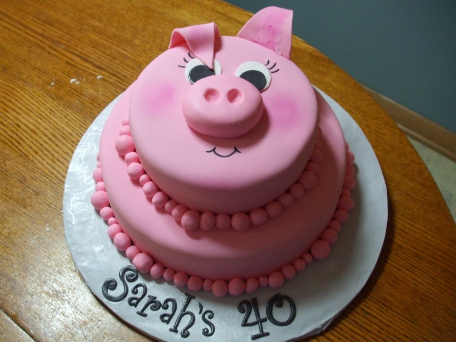 Торт свинья