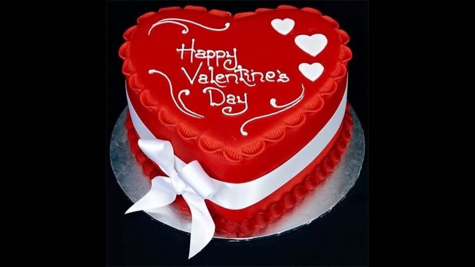Тортики на день Святого Валентина