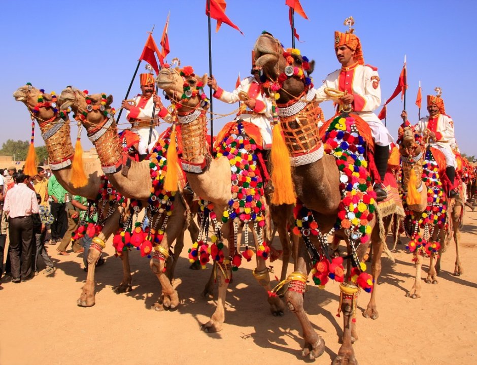 Пустынный фестиваль Джайсалмер