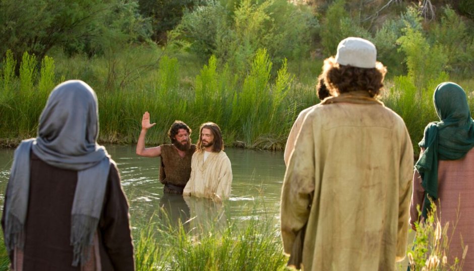 Мультфильм крещение Иисуса