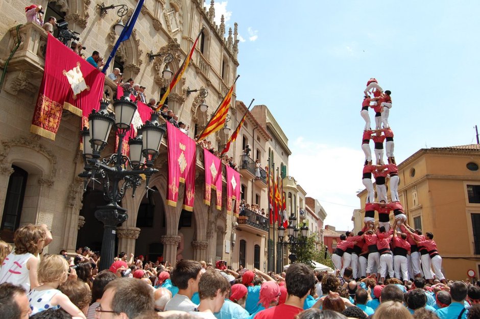 Фестиваль ла мерсе в Барселоне, Испания