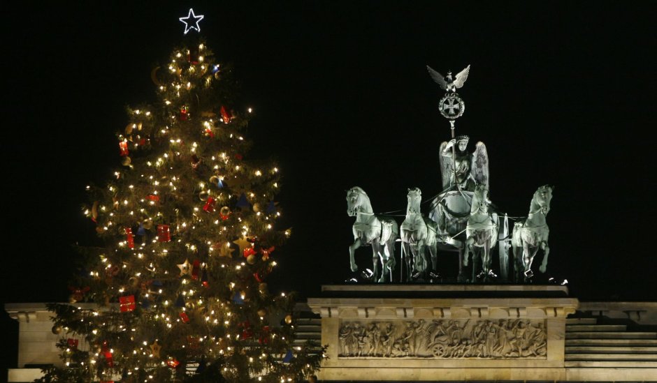 Новогодняя елка в Германии