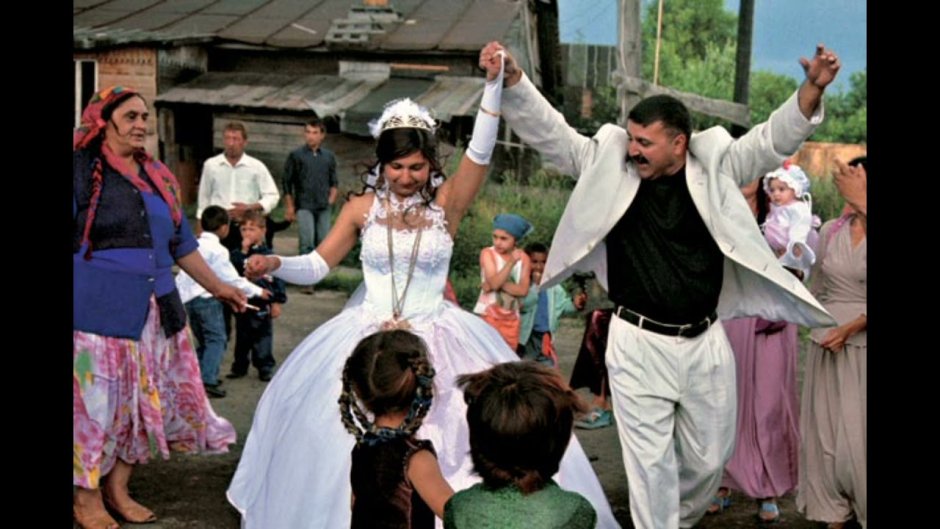 Цыганский табор свадьба