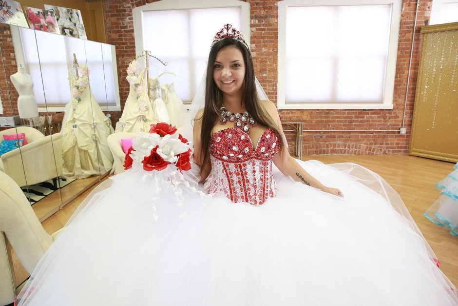 Свадебные платья цыганских невест