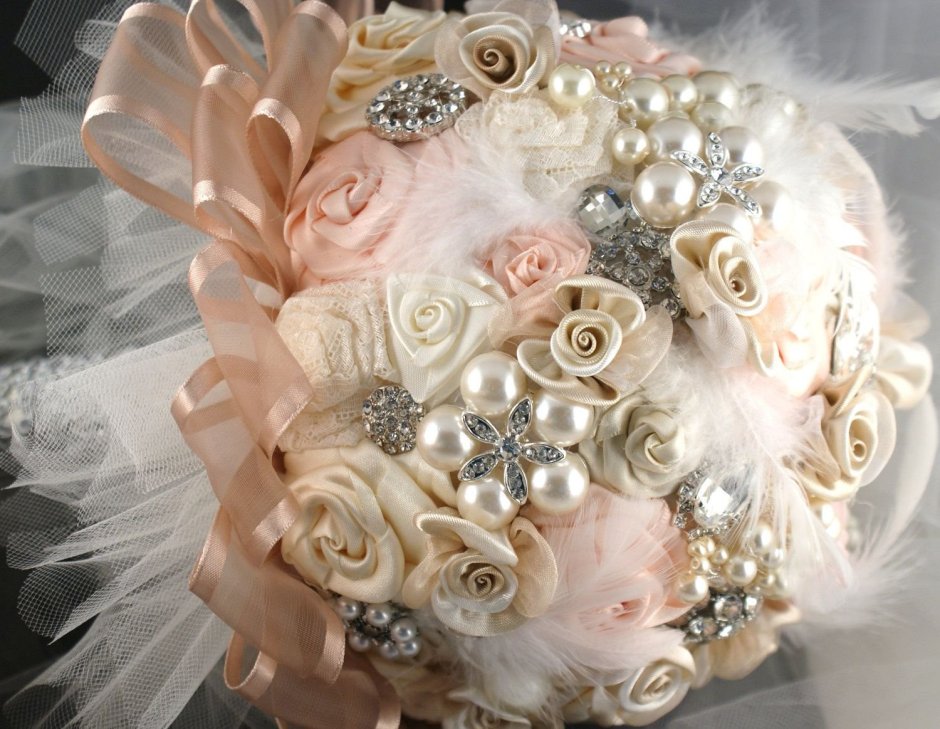 Красивые декоративные Свадебные цветы