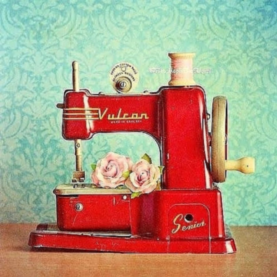 Швейная машинка ретро