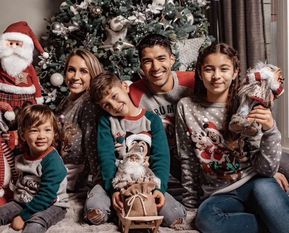 Фото американской семьи в Рождество
