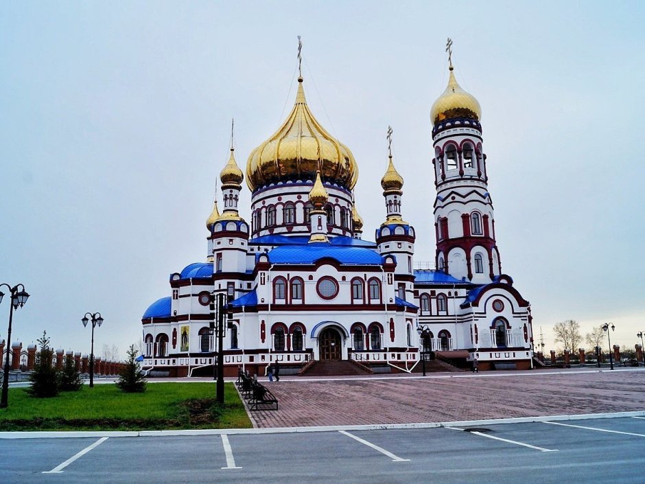Храм в парке Патриот в Подмосковье