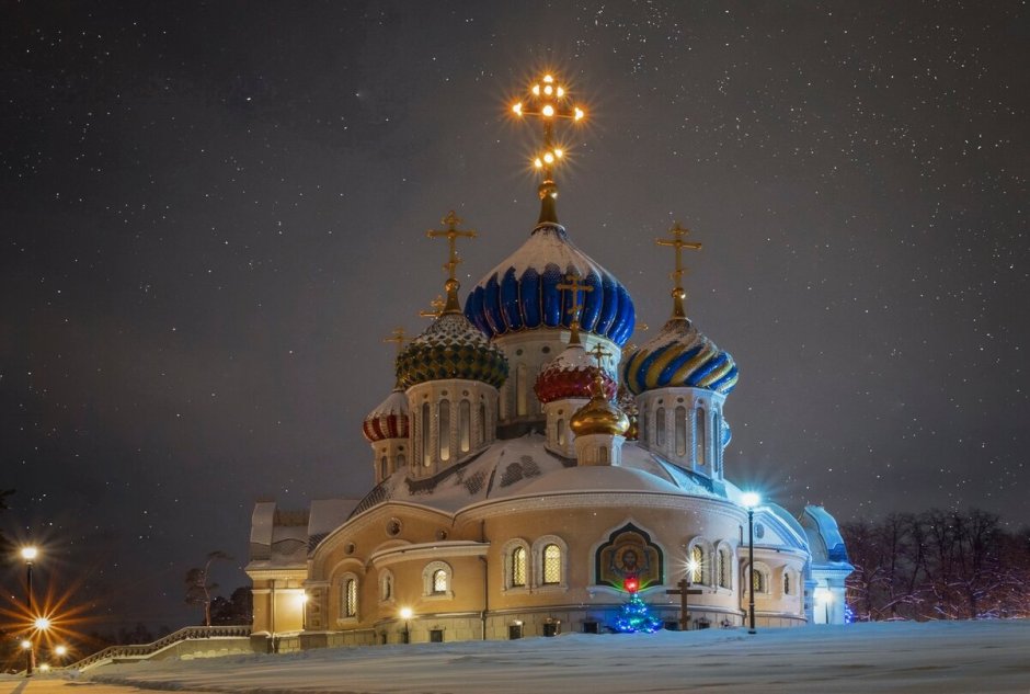 Собор Рождества Христова Новокузнецк зима