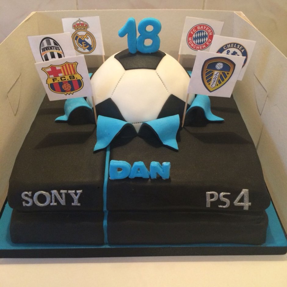 Торт на день рождения FIFA
