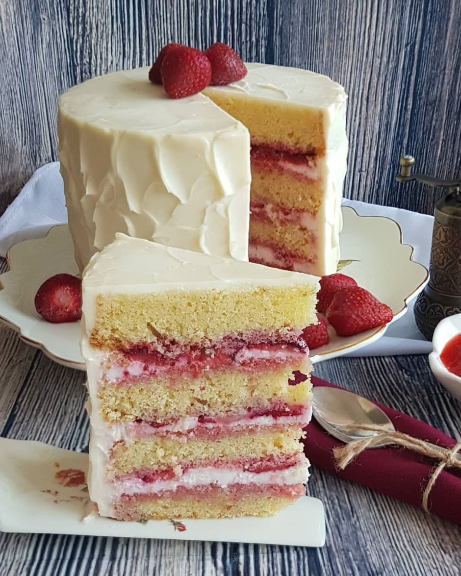 Бисквит королевы Виктории (Victoria Sponge)