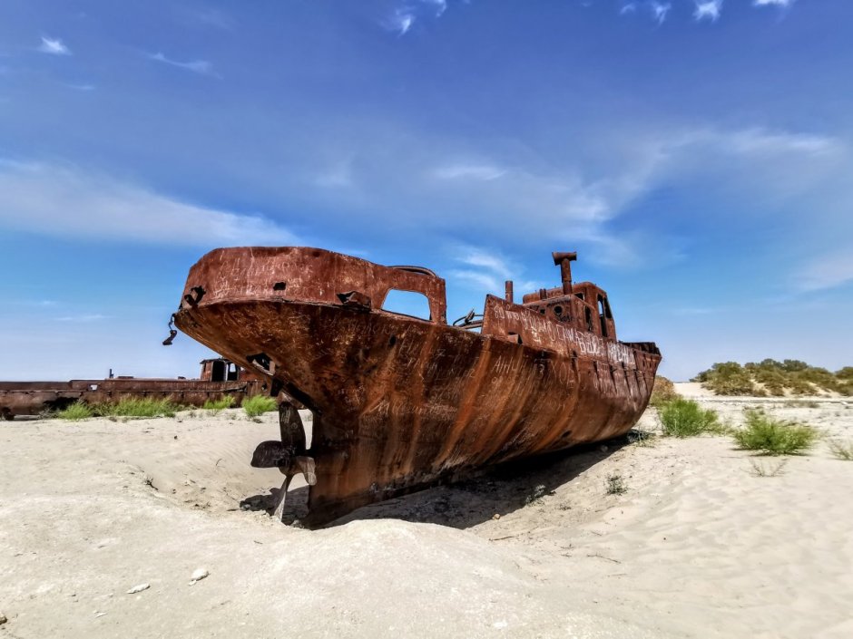 Кладбище кораблей Аральское море