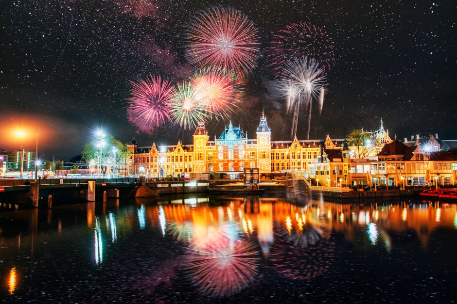 Новогодний Амстердам 2021