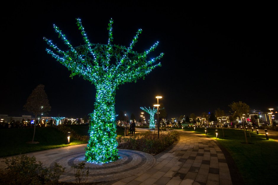 Новогодняя елка в Узбекистане