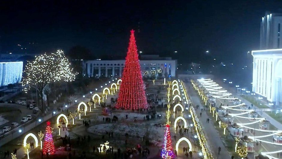 Новогодний Ташкент