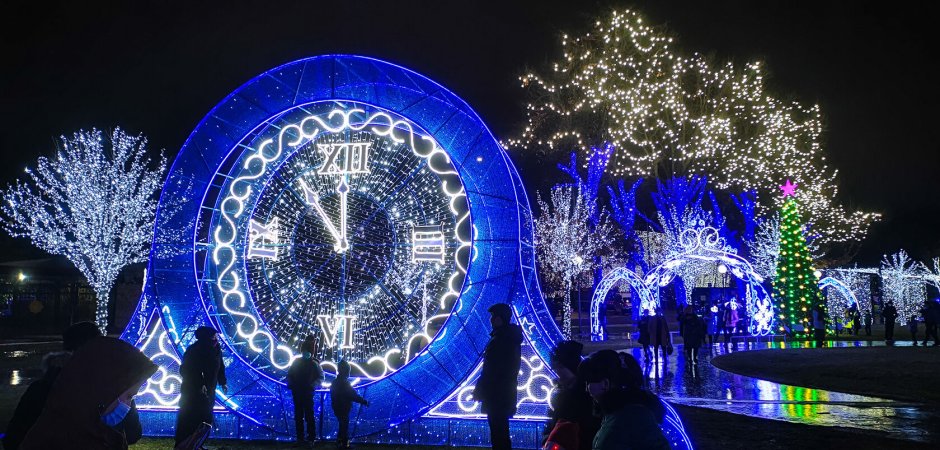 Ночной зимний Ташкент 2022