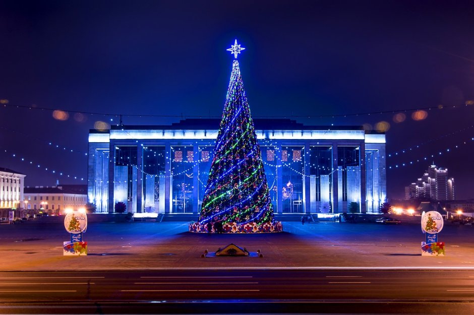 Новогодний Ташкент 2020