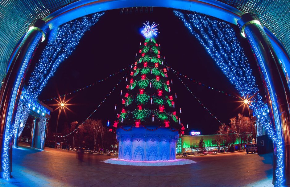 Новогодний Ташкент