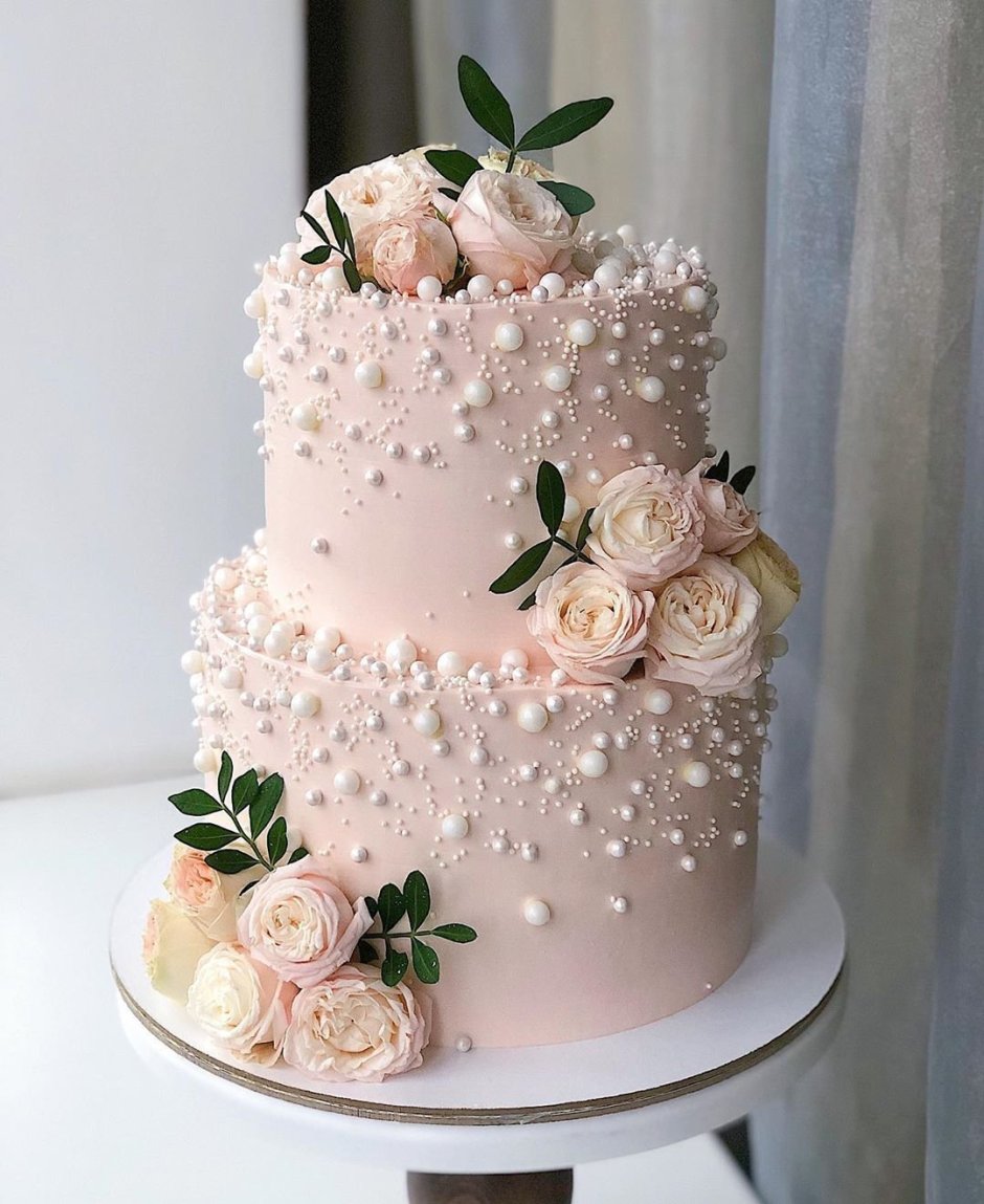 Торт на свадьбу трехъярусный