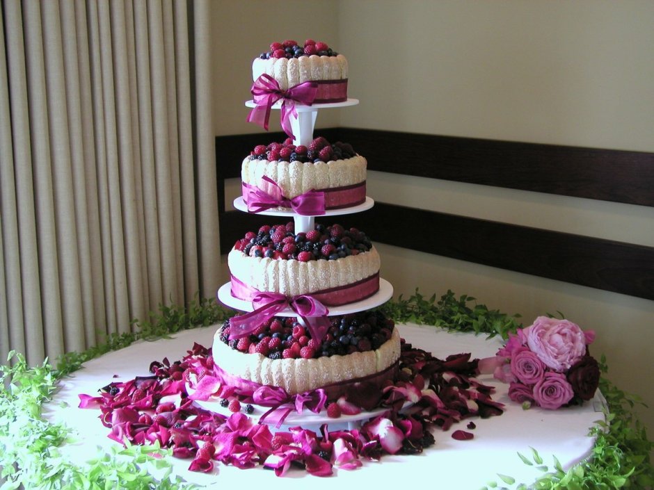 Торт для свадьбы шебби Шик