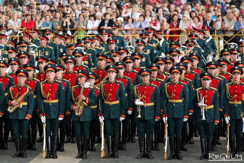 Оркестр роты почетного караула Москва