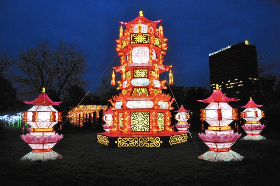 Фестиваль света в Японии фирменный стиль