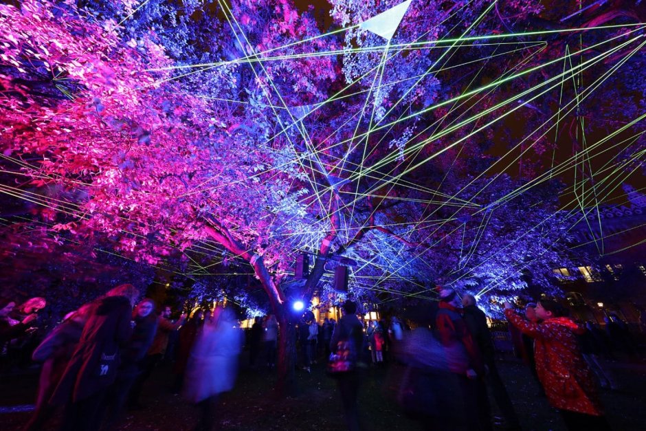 Фестиваль света в Японии Кобе