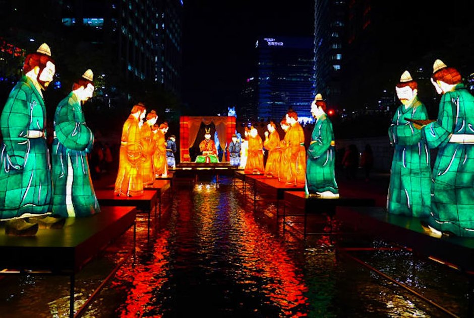 Зимний фестиваль света — Кувана, Япония.