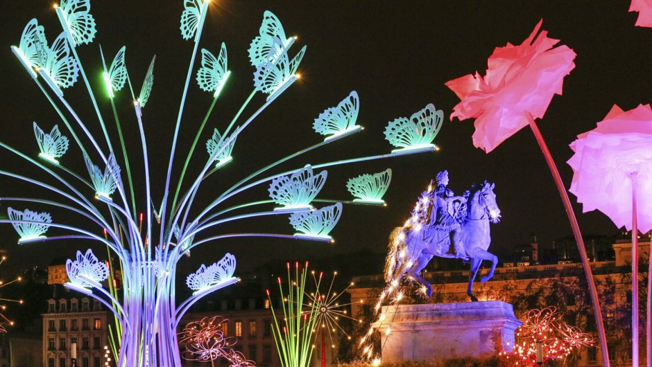 Фестиваль света в Лионе, Франция. 2002